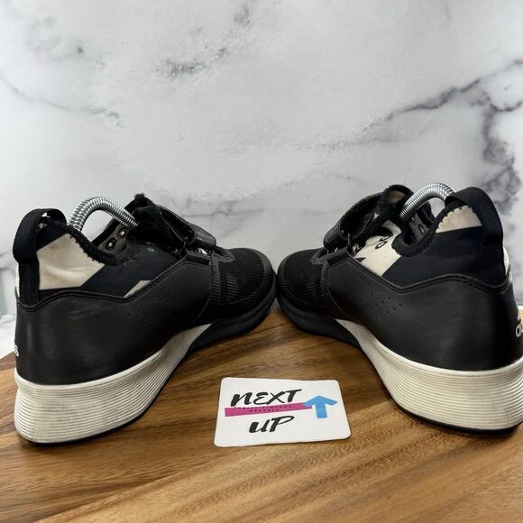 Mens size 8.5-Adidas Crazy Power Black White Weightlifting Power Lifting Shoes - Picture 5 of 9